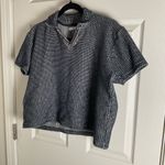 ZARA Woman’s knitted polo shirt Size medium Photo 1