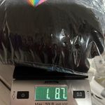 Zadig & Voltaire Zadig Voltaire Black Chunky Knit Zip Up Sweater Cheri Rainbow Heart Back Cozy Photo 12