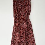 Anthropologie  Elyse Zebra Midi Slip Dress Photo 0