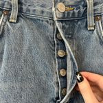 AGOLDE Quinn Distressed Mini Skirt Photo 3