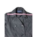 Herman Kay Dark Gray Double Breasted Women’s Pea Coat size Small Vintage Photo 5