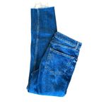 ZARA Cropped High Waist Jeans Skinny Raw Hem Women’s Sz 4 Photo 6