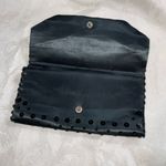 Vtg 1950’s Walborg Black Beaded Fold Over Envelope Clutch Formal Evening Event Photo 6