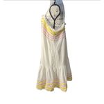 Lisa Marie Fernandez x Target Women's Dress Boho‎ Spanish Ric Rac Trim Large White Photo 5