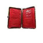 Vera Bradley  Opera style Clutch Snap Wallet‎ Folkloric 7.5"x5" Photo 2