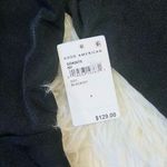 Good American Good Touch Wrap Dress Black Long Sleeve size 4 plus size Photo 5