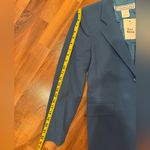 Chadwick's Vintage Chadwick classics blue‎ 100% wool blazer cost classic workwear career 2P Photo 3