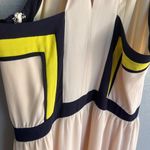 Greylin Women’s  multicolor halter White and Yellow Maxi Dress size small Photo 7