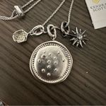 Kendra Scott NWT Sagittarius Charm Rhodium Charm Necklace Photo 2