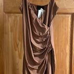 Urban Outfitters NWT  Lumiere brown dress size small . Photo 1