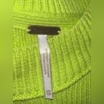 Free People  Easy Street Tunic sweater lime green oversized xs Photo 2