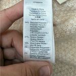 Madewell  Women's‎ Beige Cable Havener Pullover
Sweater Long Sleeve Size large Photo 4