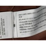 Abercrombie & Fitch NEW  Soft AF Brown Mock Neck Cut Out Sleeveless Bodysuit Sz M Photo 3