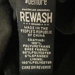 REWASH NWT  skirt wet look small black mini skirt asymmetrical whimsigoth Photo 7