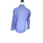 Anne Klein  Button-Down Long Sleeve Blouse Purple Women's Medium LIghtweight Photo 1