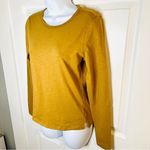 J.Crew 90s Fitted Organic Cotton Long Sleeve T-Shirt Cappuccino Tan XS Photo 3