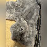 Elevenses Anthropologie  Gray Faux Fur Jacket Size S Photo 8