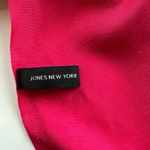 Jones New York Snapdragon Pink Fringe Viscose Scarf Photo 1