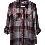 Westport ‎ Women Size Medium Flannel Style Shirt Button Down Cotton Fall Teacher Photo 0