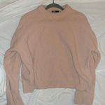 Topshop Knitted Wide Sleeve Sweater Blush Photo 8
