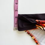 Sunsets Brown Orange White Red Fire Side Shirred Pant Bikini Bottoms NWT NOS XL Photo 7