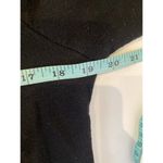 XCVI Black Mercantile Hooded Sweatshirt Jacket EUC Sz Lg Handkerchief Hem Cotton Photo 9