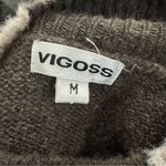 Vigoss  Sweater Color‎ Block Brown Medium Photo 3