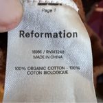 Reformation Isle Organic Cotton Knit Cozy Pants - Brown Size XS Comfy Wide Leg Photo 9