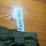 Alex Mill Belted Washed Expedition Pant‎ Women's Size 0 Dark Green Cargo Photo 9