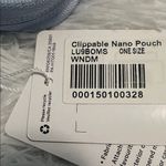 Lululemon  athletica Light Blue Clippable Nano Pouch Photo 4