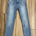 RE/DONE NWT  Distressed High Rise Ankle Crop Jeans Sz 26‎ Photo 0