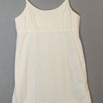 Lilly Pulitzer  White textured sleeveless Dress Ladies size 12 Photo 0