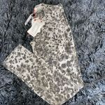 Current/Elliott NWT Current Elliott Leopard Welt Pocket Ankle Skinny Photo 3