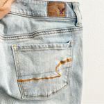 American Eagle  Outfitters Light Blue Ripped Skinny Jeans Photo 4