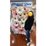 SWEET BABY JAMIE Black Knit Acrylic Wool Blend Oversized Bell Sleeve Sweater S Photo 13