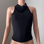 Maeve  Anthropologie black turtleneck halter tank XSMALL sleeveless casual #82 Photo 0