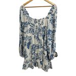 Reformation Cammi Floral Crepe Mini Dress In Corsica size 8 NEW $270 Photo 6