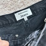 Reformation  Black Denim long Skirt. 27 Photo 5