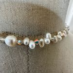 Freshwater Pearl & Crystal Choker with Sterling Silver Clasp Photo 1