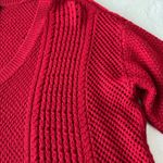 Torrid Red Wool Blend Cableknit Sweater Photo 3
