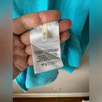 T Tahari Women’s Sea Blue Cashmere/Cotton Blend Long Sleeve Top Size S Photo 11