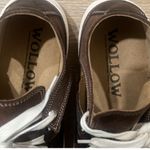 Wollow Open Sneakers Brown Size 7.5 Photo 4