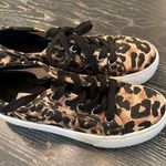 Steve Madden Women's Size 6 Emmi Leopard Print Platform Sneakers Multicolor Photo 0
