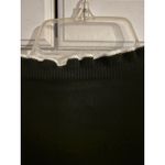 Sport Haley Black Cardigan Sweater Womens Size L Ruffled Trim Button Front Size L Photo 5