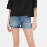 Gap Tie-Back‎ Cropped T-Shirt black Photo 0