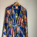 Farm Rio NEW  Blue Macaw Flight Maxi Dress XL Photo 5