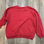 Classic Elements Vintage Cat Embroidered Crewneck Sweatshirt Red Large Holiday Photo 8