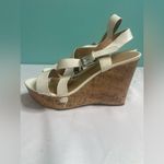 Franco Sarto wedge sandals white size 9 Photo 2