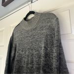 Athleta  Sunset Merino Wool Grey Ombre Sweater Mock Turtleneck Women's Large Photo 3