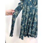 Free People  Hello Lover Dusty Indigo Long Sleeve Tunic Extra Small Photo 4